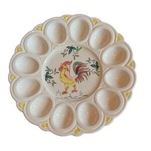Vintage Deviled Egg Plate